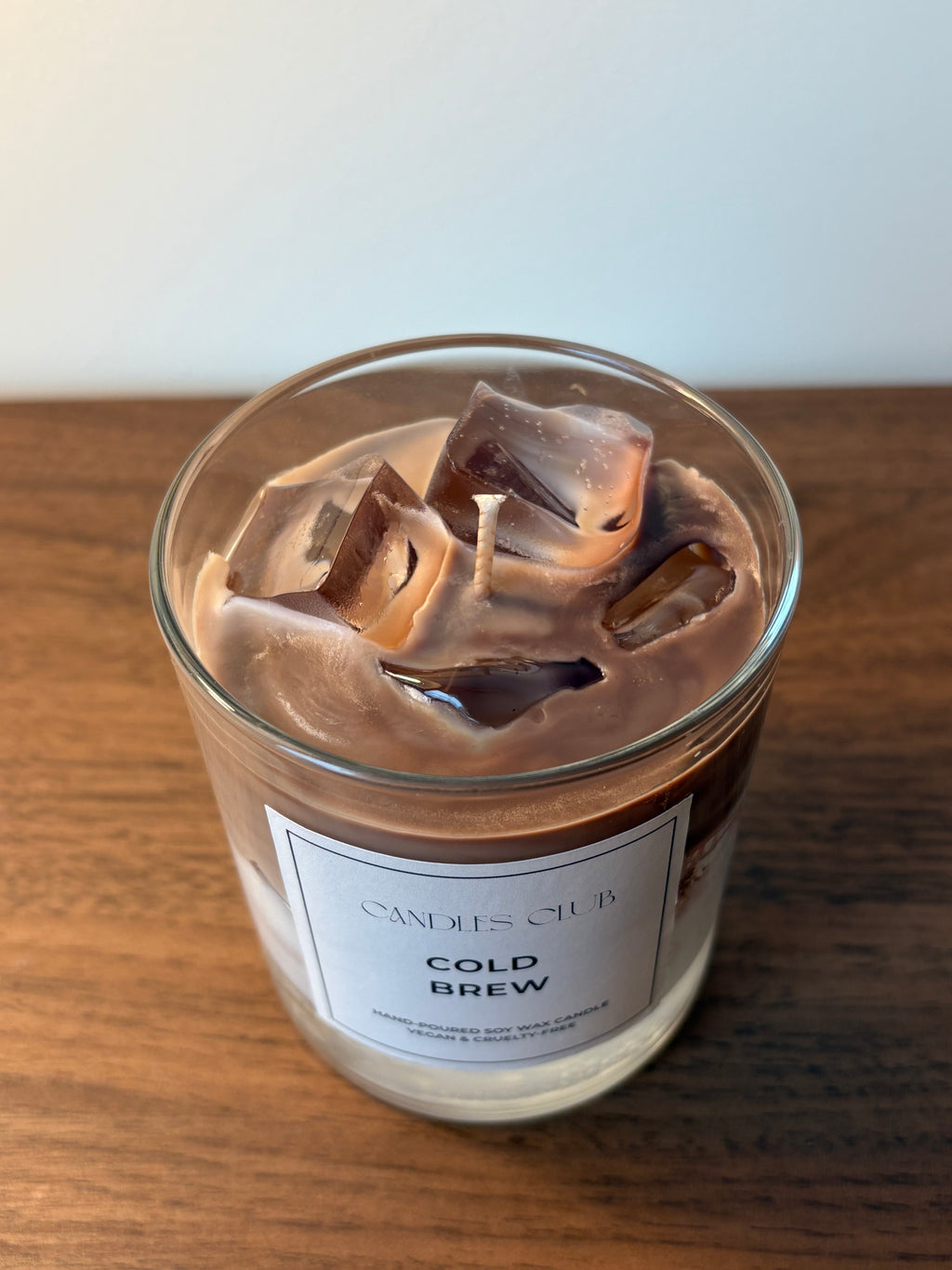 COLD BREW – Bougie en cire de soja & cire gelée
