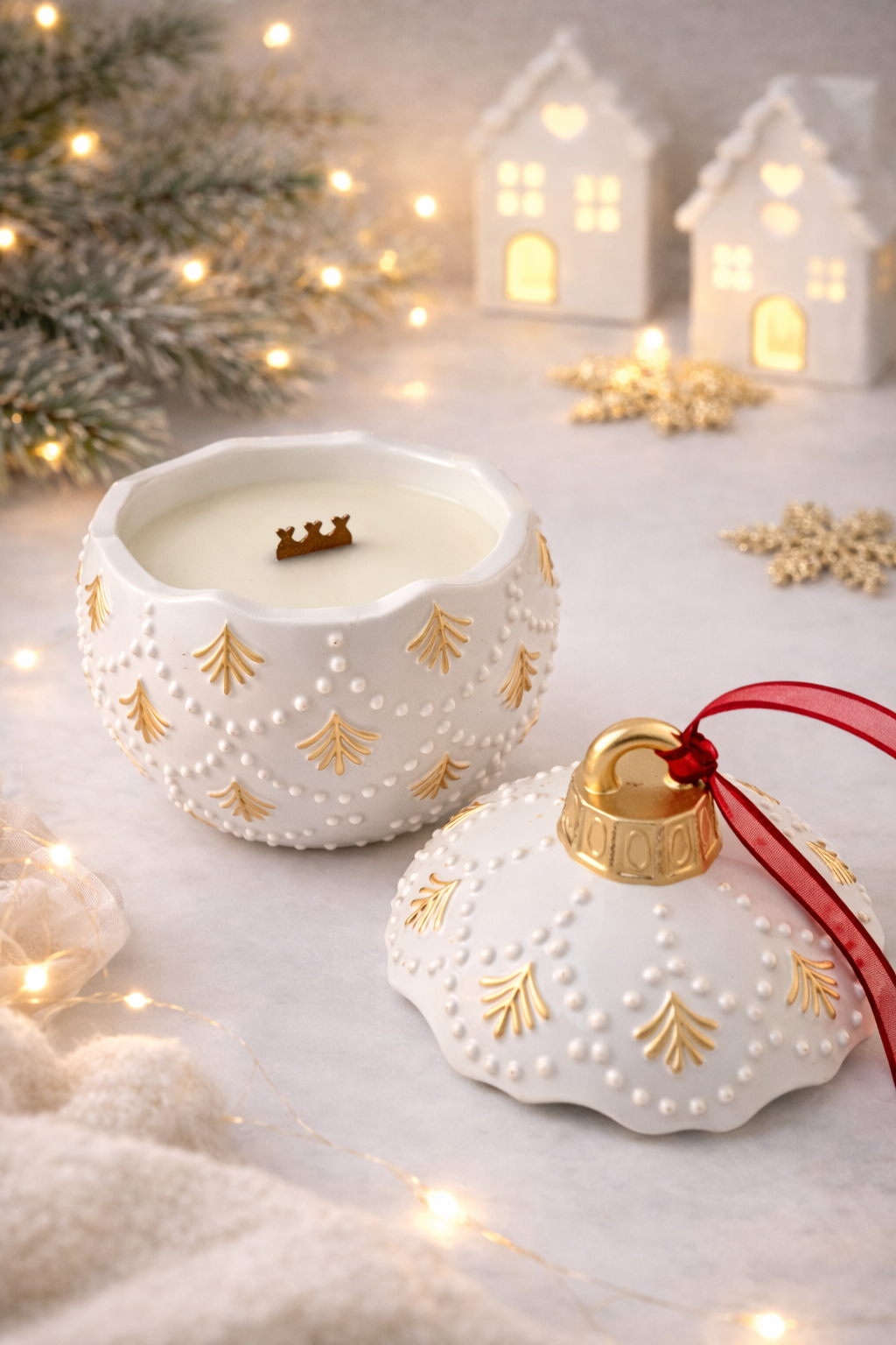 Bougies Boules de Noël – Candles Club
