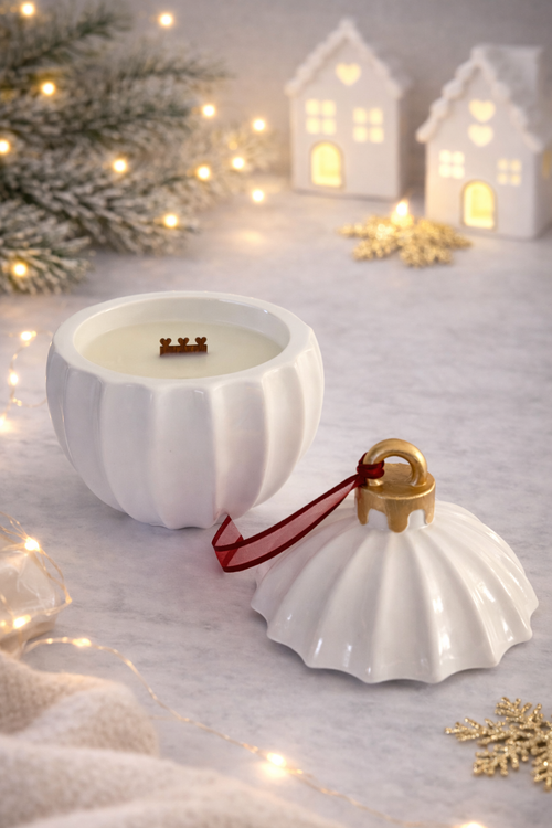 Bougie Boule de Noël - Candles Club