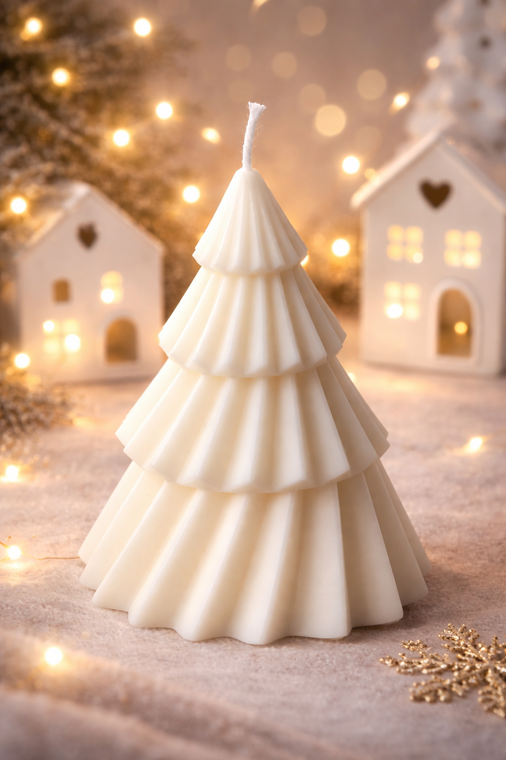 Bougie sapin de Noël