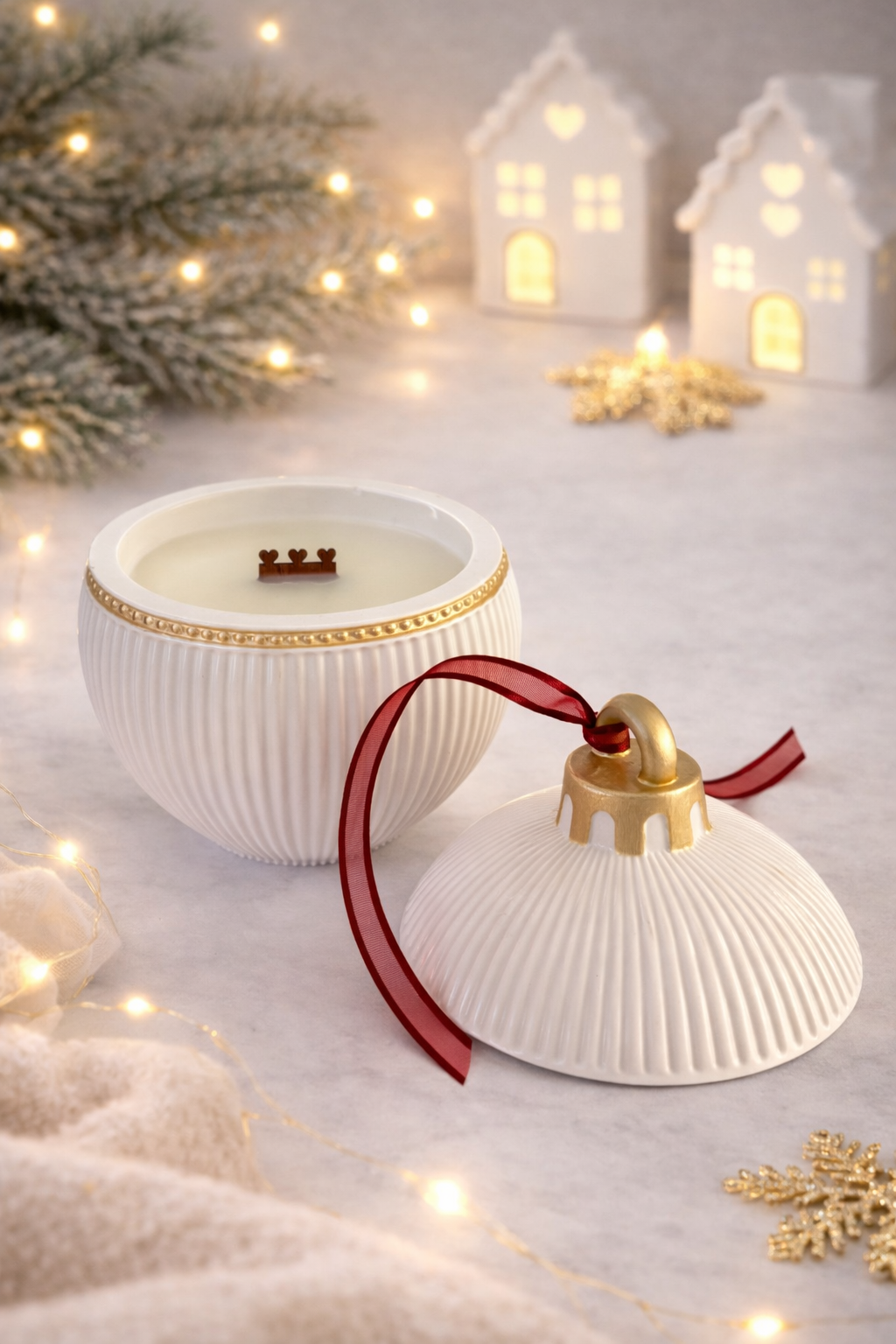 Bougie Boule de Noël - Candles Club