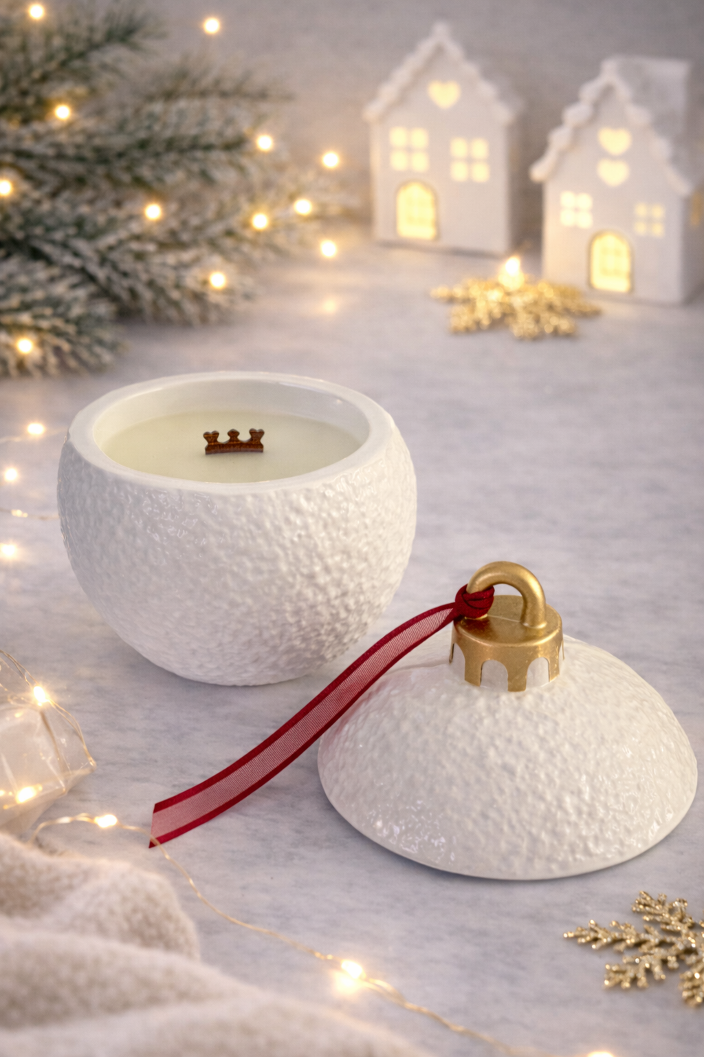 Bougie Boule de Noël - Candles Club