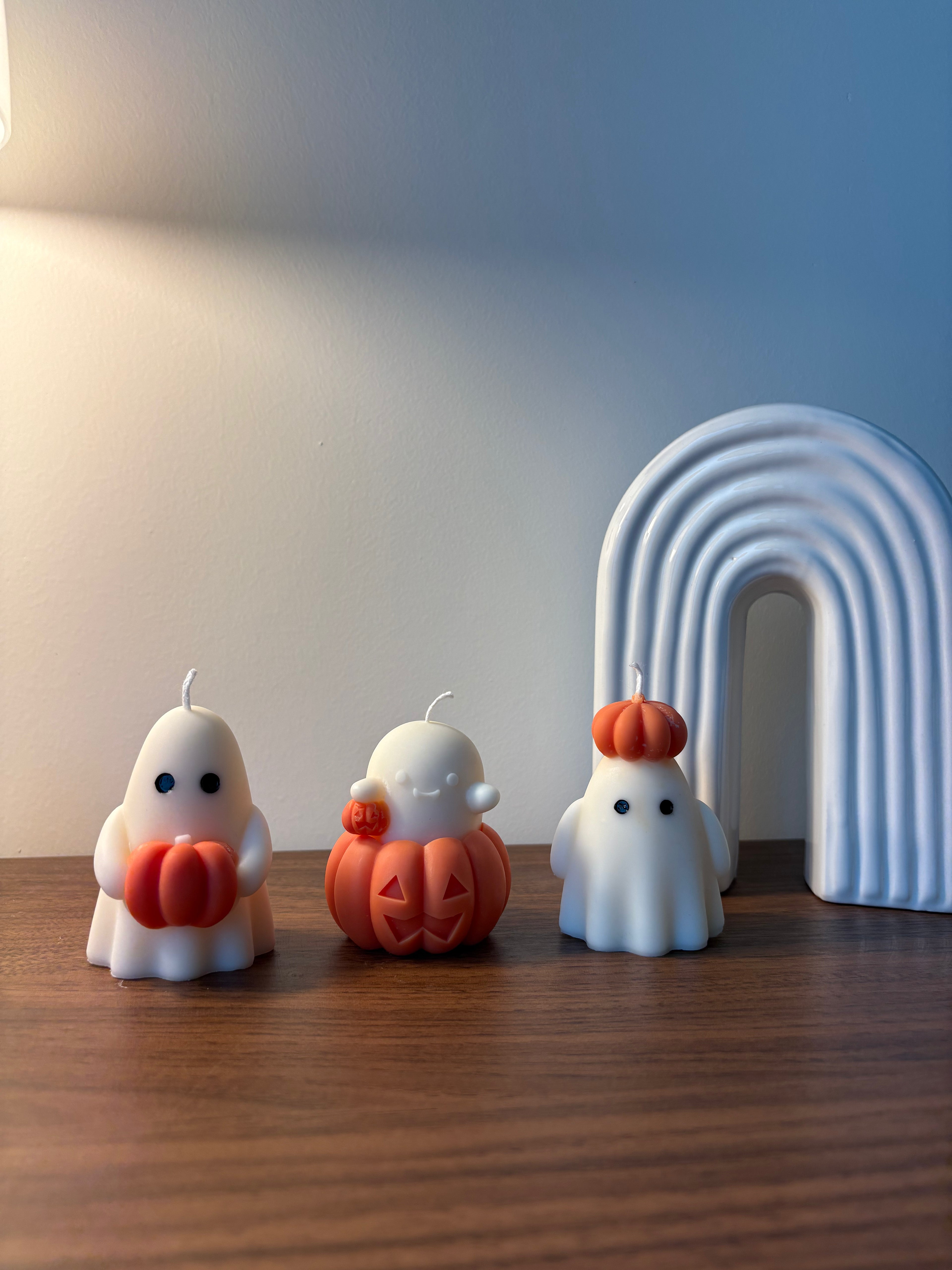 Trio de Petits Fantômes – Édition Halloween