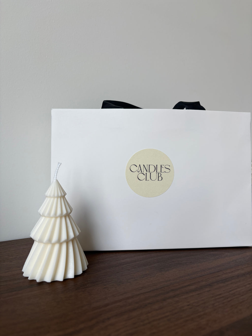 Bougie sapin de Noël