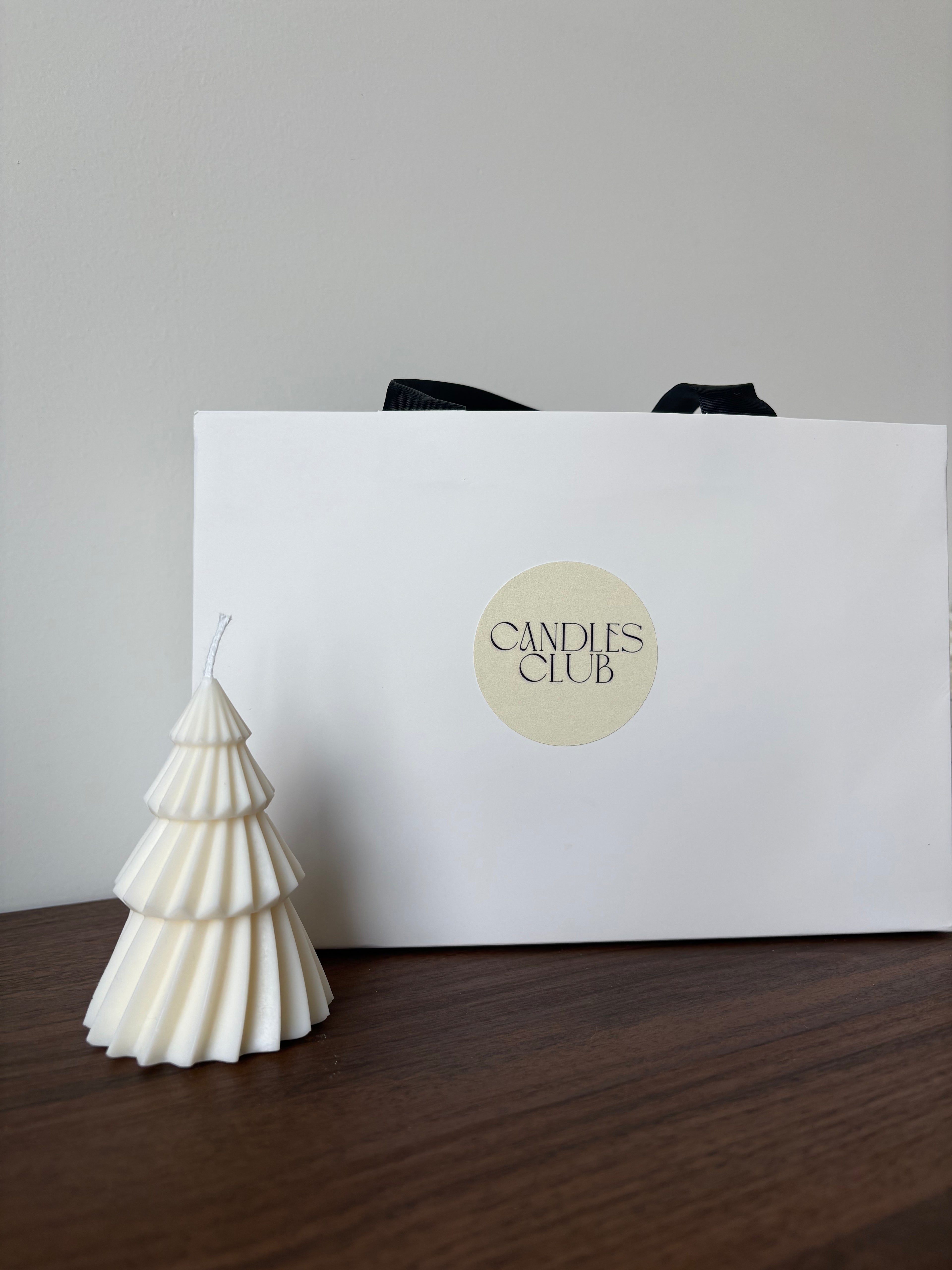 Bougie sapin de Noël