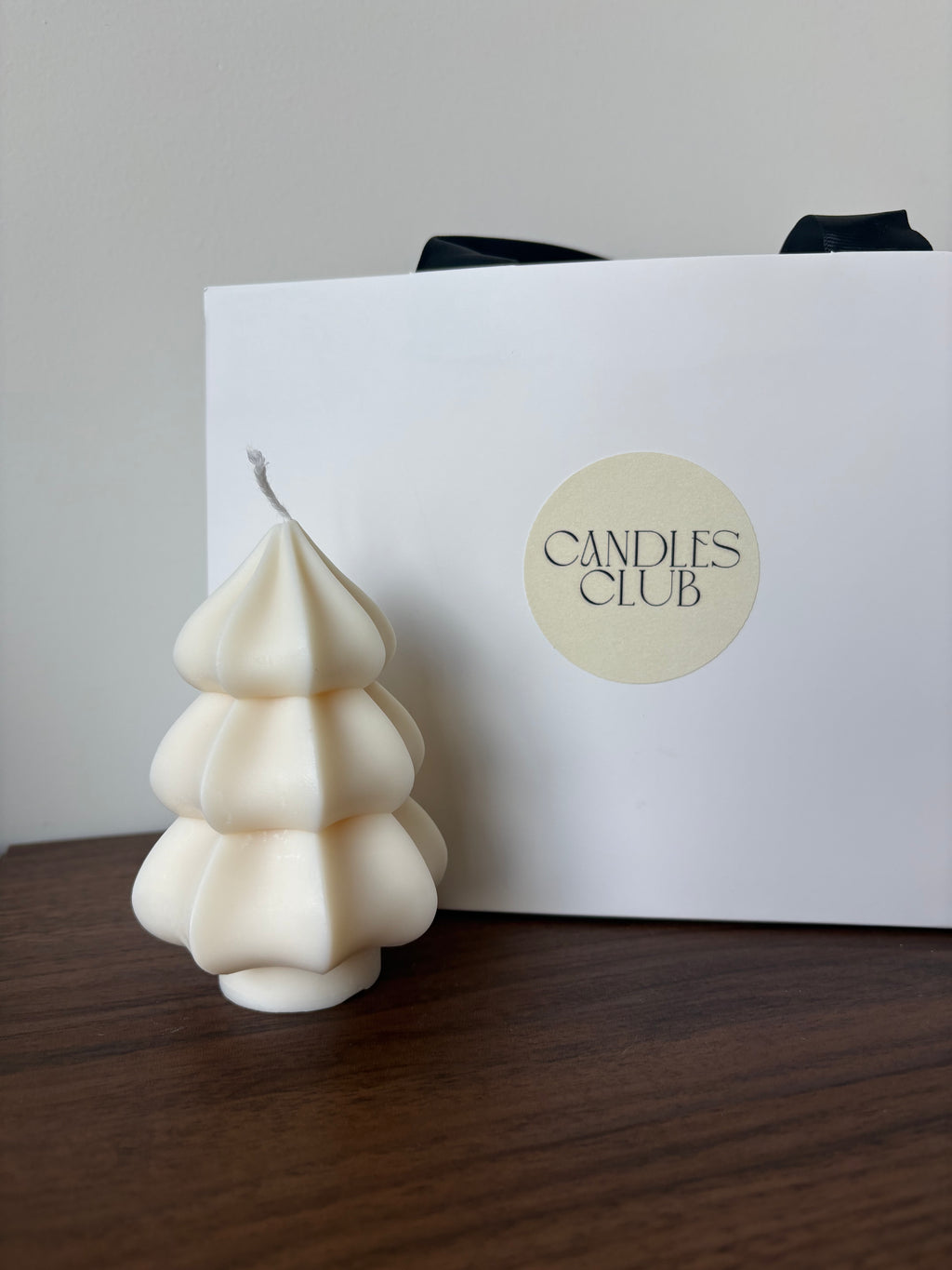 Bougie sapin de Noël