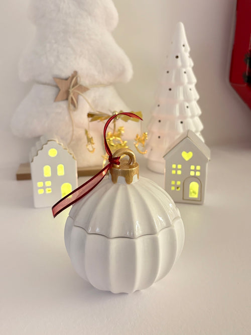 Bougie Boule de Noël - Candles Club