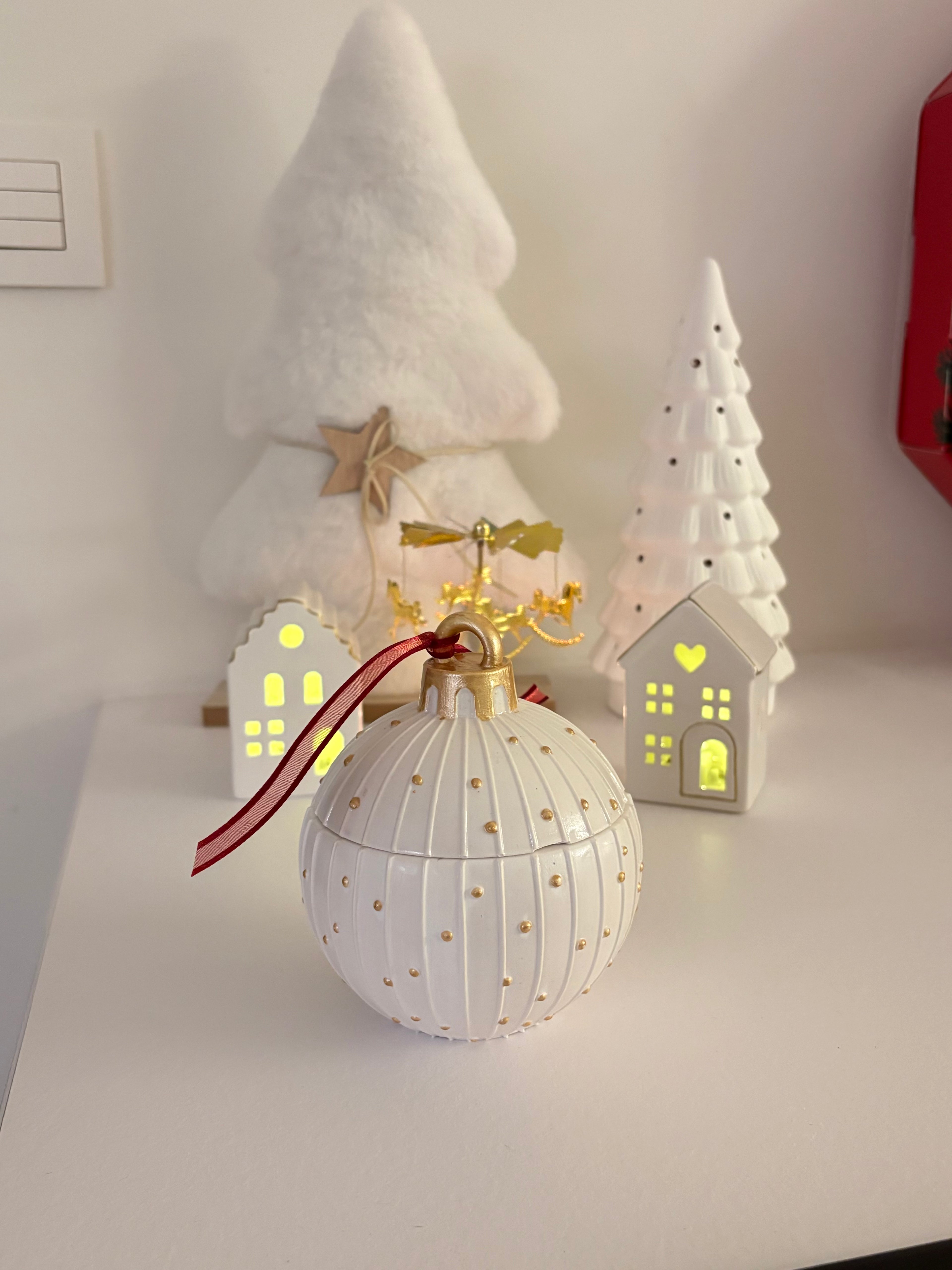 Bougie Boule de Noël - Candles Club