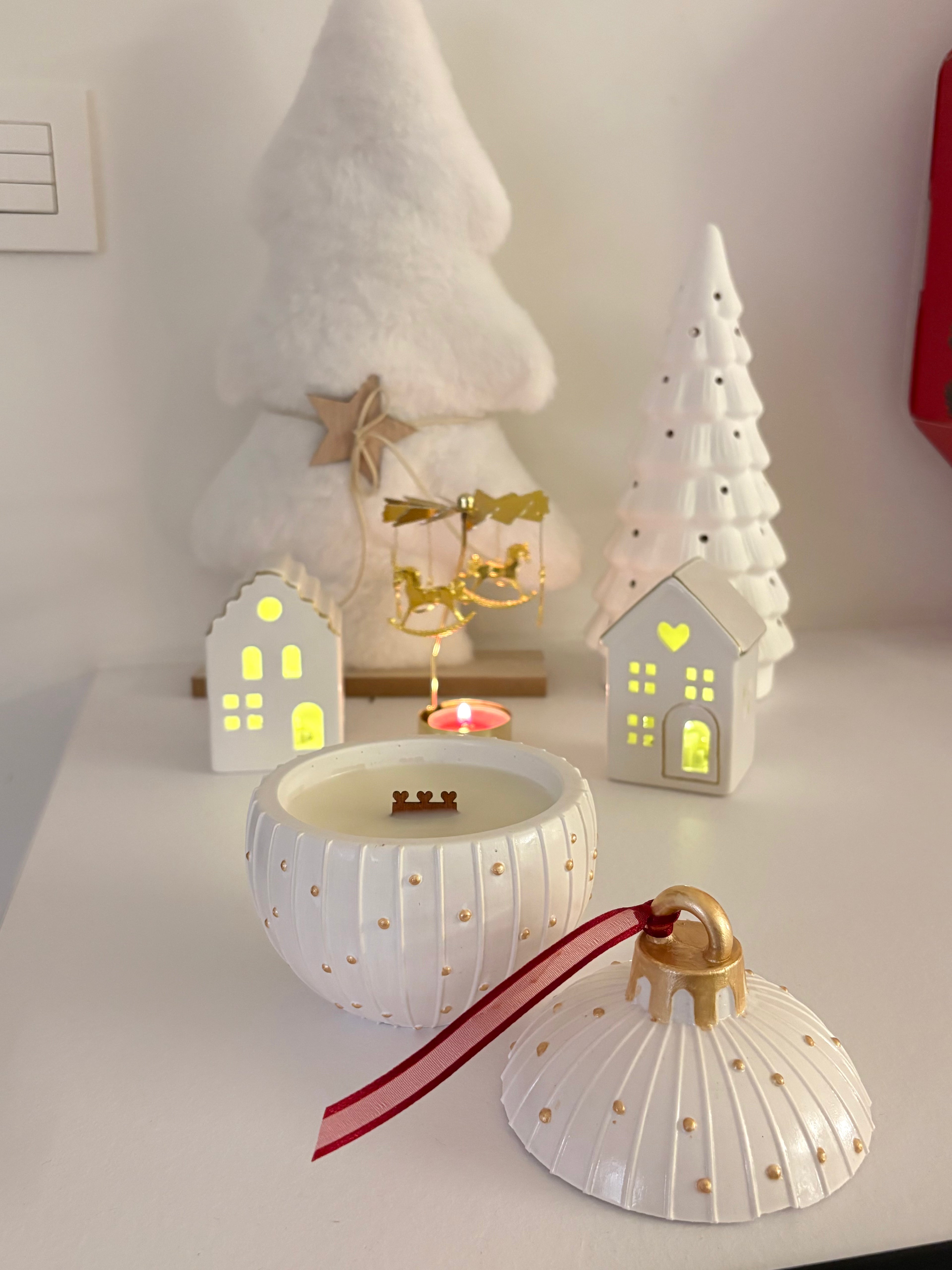 Bougie Boule de Noël - Candles Club