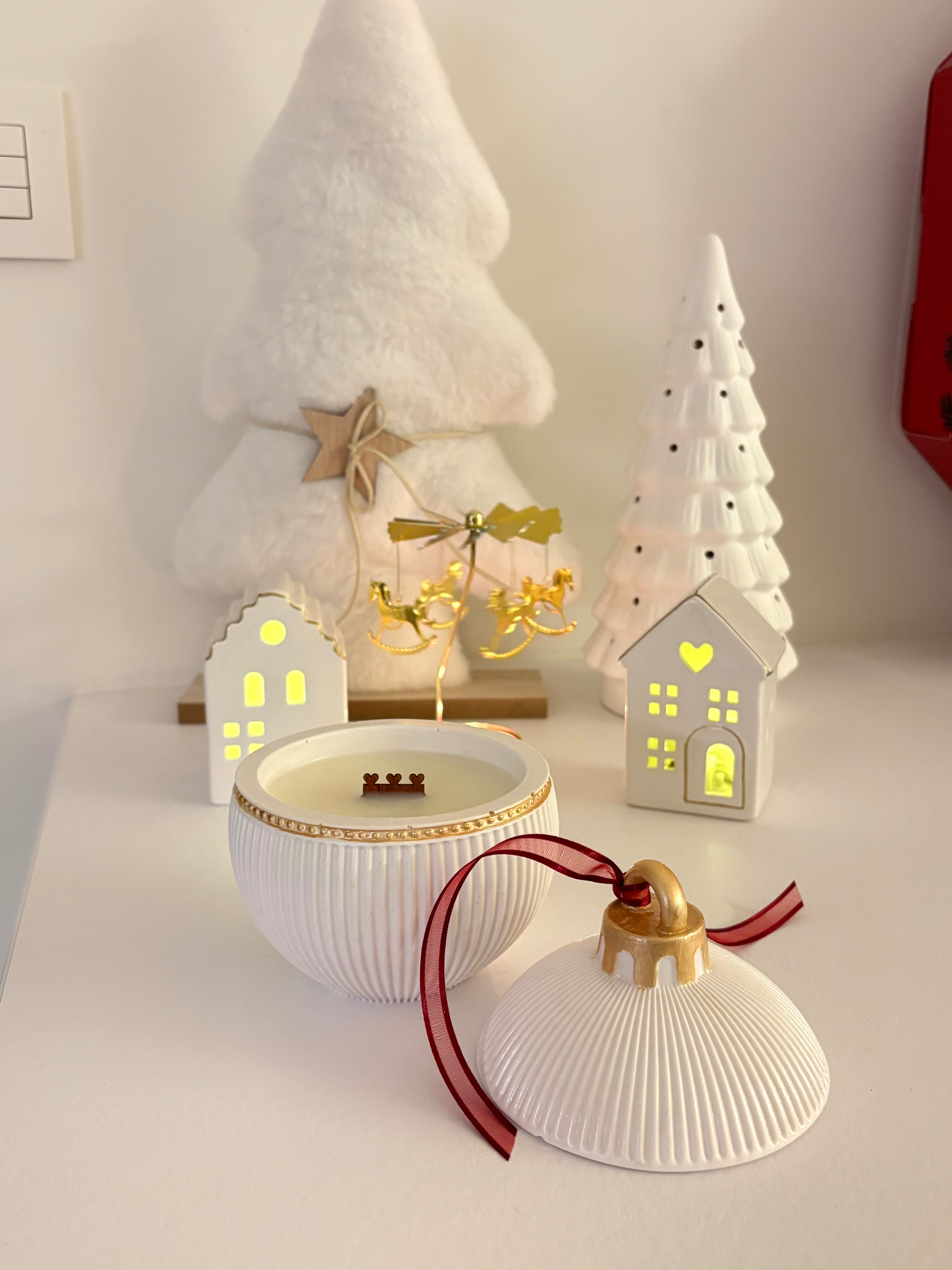 Bougie Boule de Noël - Candles Club